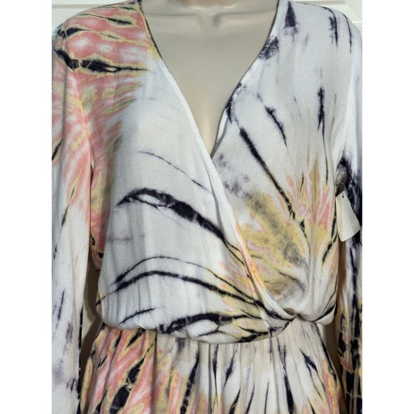 Blue Life Tie-Dye Romper - Women's Size Small - Boho Style - Picture 2 of 7